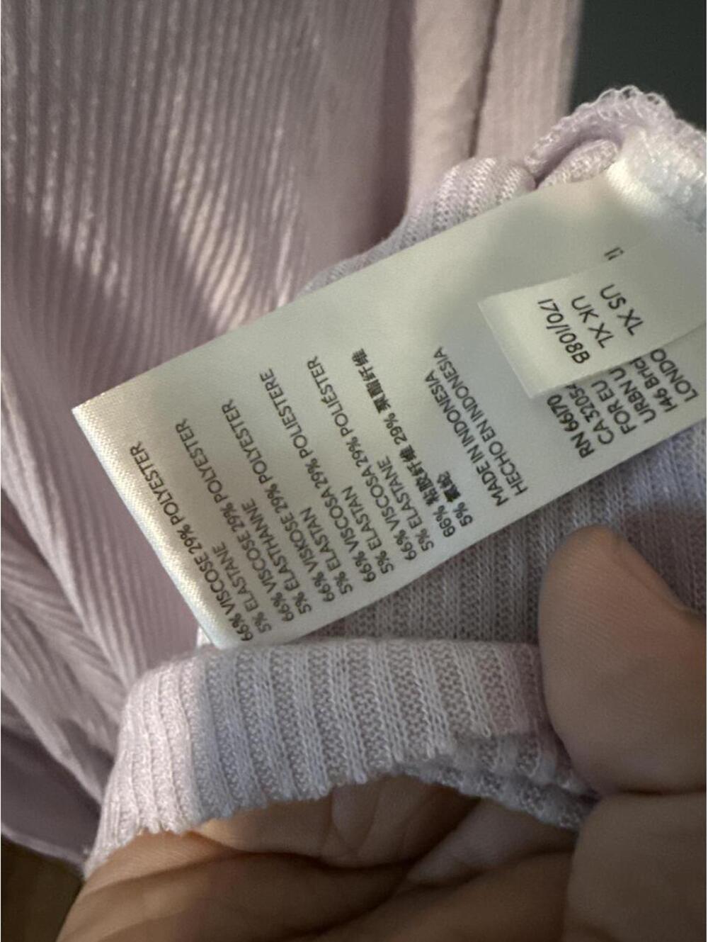 We The Free by Free People Cottagecore Lavender Henley Tunic Top / Dress XL - Picture 6 of 6